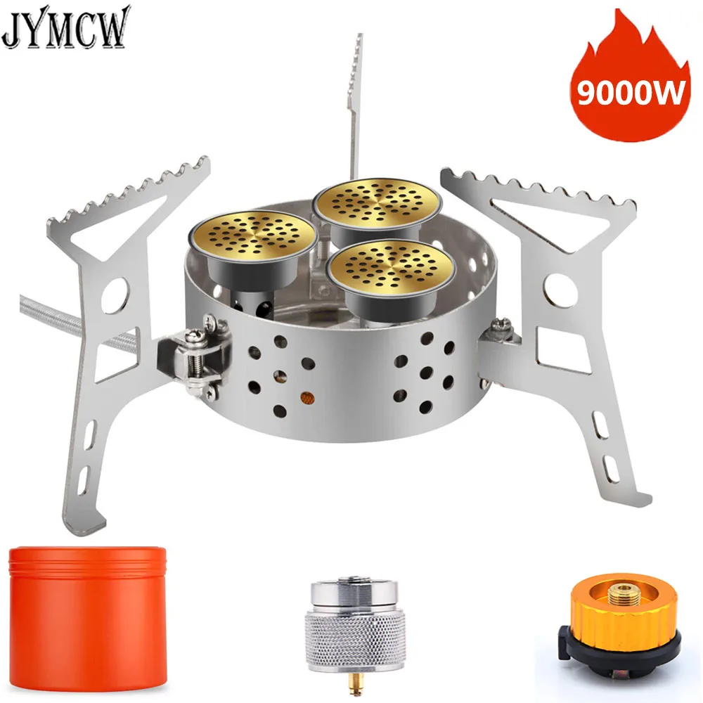 JYMCW 9000W High Power Camping Gas Stove Outdoor Windproof Gas Burner Folding Electronic Stove Picnic Tourist Equipment 
JYMCW 9000W High Power Camping Gas Stove Outdoor Windproof Gas Burner Folding Electronic Stove Picnic Tourist Equipment