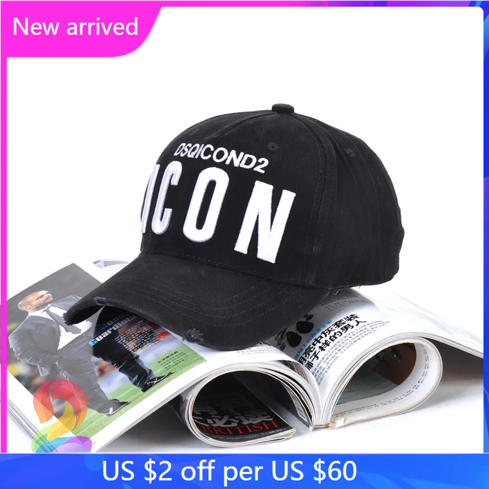 High Quality Embroidered Washed ICON Cowboy Hat Men's and Women's Hip Hop DSQ2 Baseball Cap
High Quality Embroidered Washed ICON Cowboy Hat Men's and Women's Hip Hop DSQ2 Baseball Cap