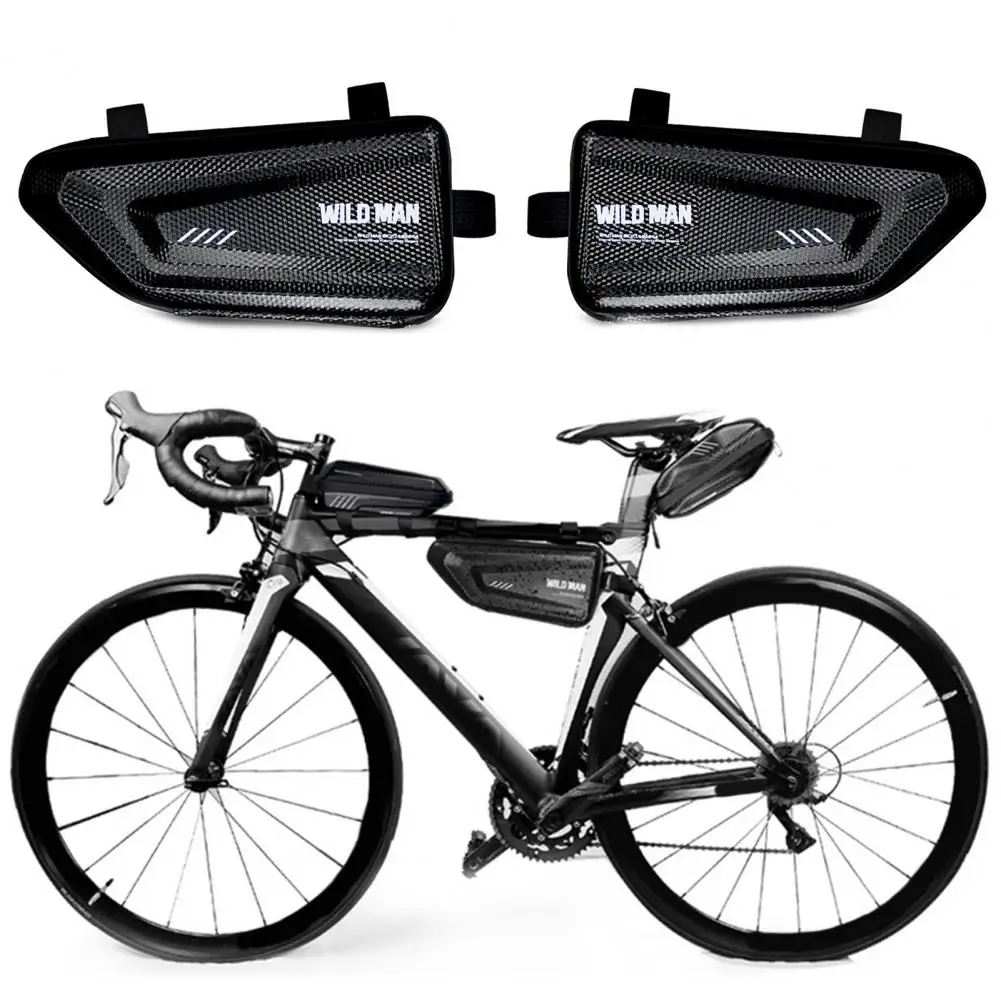 Bicycle Bags & Panniers WILD MAN-E4 Waterproof Hard Shell Front Tube Frame Bag for Road Bicycle Accessories
Bicycle Bags & Panniers WILD MAN-E4 Waterproof Hard Shell Front Tube Frame Bag for Road Bicycle Accessories