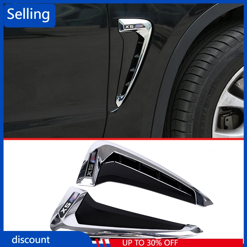 For BMW X5 F15 X5M Car Side Fender Car Side Vent Air Flow Fender Intake Sticker Shark Gills Side Vent Cover Trim Car Accessories
For BMW X5 F15 X5M Car Side Fender Car Side Vent Air Flow Fender Intake Sticker Shark Gills Side Vent Cover Trim Car Accessories