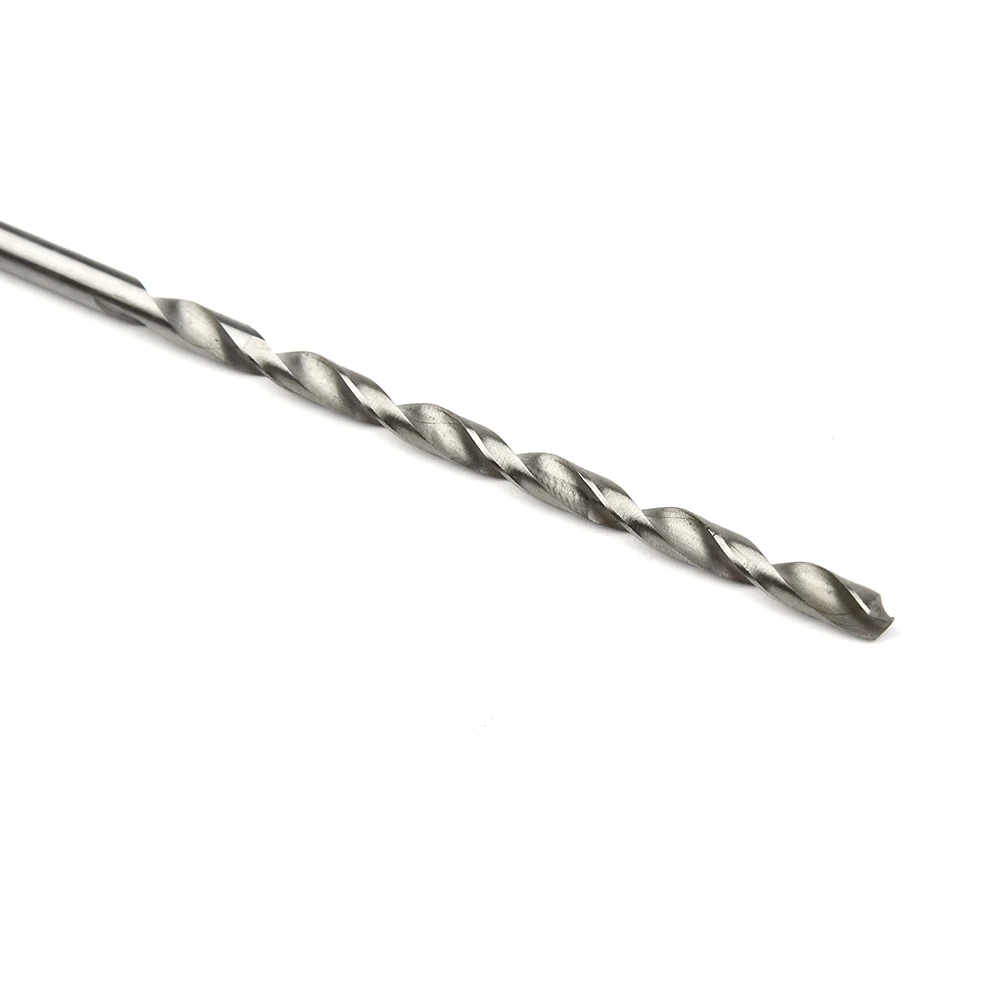 2-6mm Diameter Drill Bit Extra Long HSS Straight Shank Auger Metal Drilling Twist Drill Bit Set Power Tool Length 160-300mm
2-6mm Diameter Drill Bit Extra Long HSS Straight Shank Auger Metal Drilling Twist Drill Bit Set Power Tool Length 160-300mm