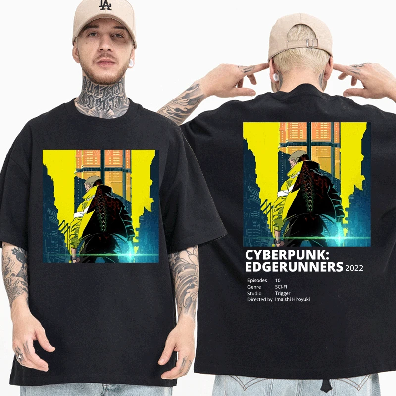 Cyberpunk Edgerunners T-Shirt Sasha Love Tops Hot Sale New Fashion Brand O-Neck T Shirt Oversized Style Funny Mens Short Sleeve
Cyberpunk Edgerunners T-Shirt Sasha Love Tops Hot Sale New Fashion Brand O-Neck T Shirt Oversized Style Funny Mens Short Sleeve