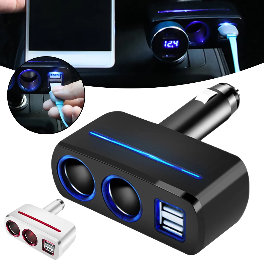 

New 3.1A Dual USB Car Charger with 2-Ports Power Quick Charging Phone Adapters Compatible with Various Kinds Phone Car Charger