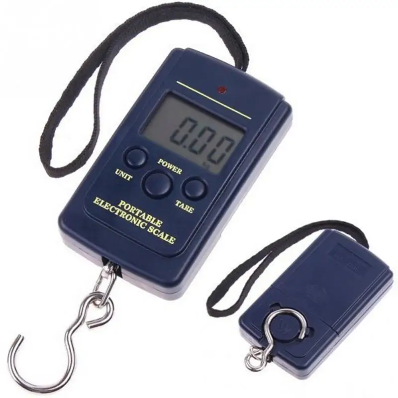 40kg X 10g Mini Digital Scale for Fishing Luggage Travel Weighting Steelyard Hanging Electronic Hook Scale Kitchen Weight Tool
40kg X 10g Mini Digital Scale for Fishing Luggage Travel Weighting Steelyard Hanging Electronic Hook Scale Kitchen Weight Tool