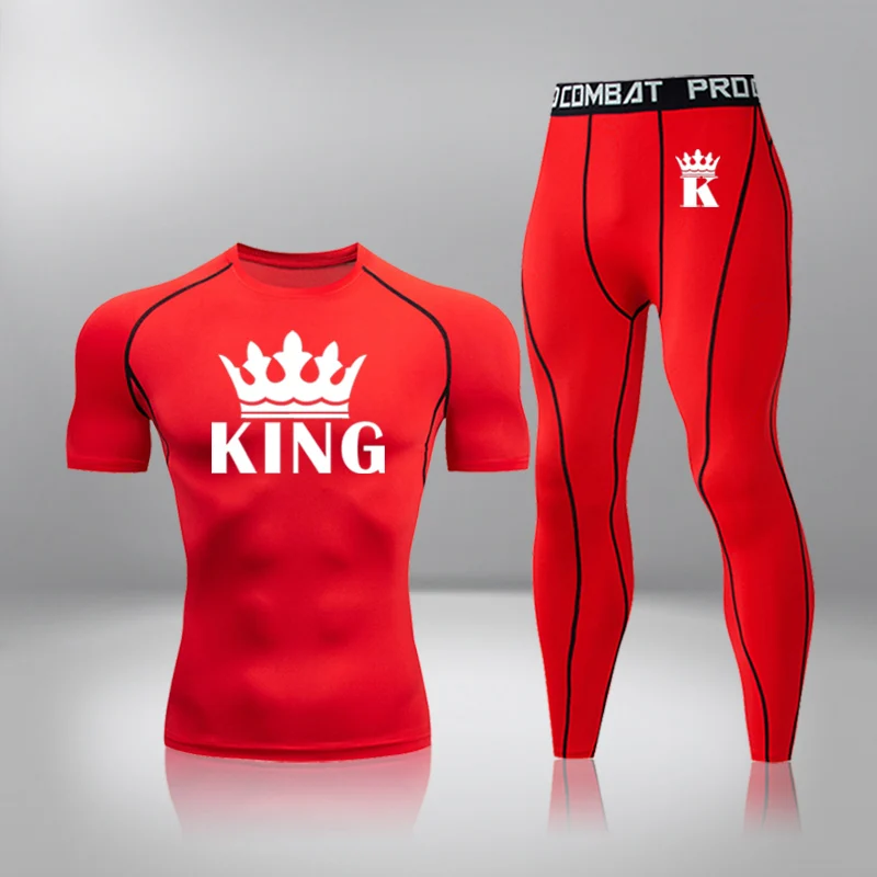 Летняя короткая спортивная мужская одежда, футболка для спортзала, дышащий спортивный комплект, одежда для тренировок, компрессионные колг... 
Летняя короткая спортивная мужская одежда, футболка для спортзала, дышащий спортивный комплект, одежда для тренировок, компрессионные колг...
