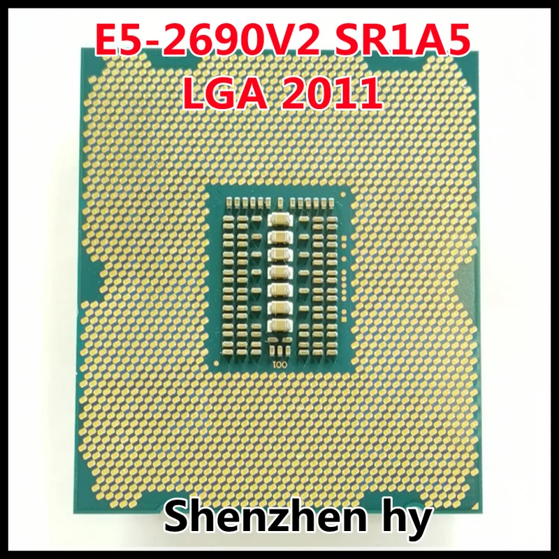 Processeur E5-2690v2 SR1A5 E5 2690v2 E5 2690 v2, 3.0 GHz, 10 coeurs, 20 threads, 25 mo, 130W, LGA 2011,
Processeur E5-2690v2 SR1A5 E5 2690v2 E5 2690 v2, 3.0 GHz, 10 coeurs, 20 threads, 25 mo, 130W, LGA 2011,