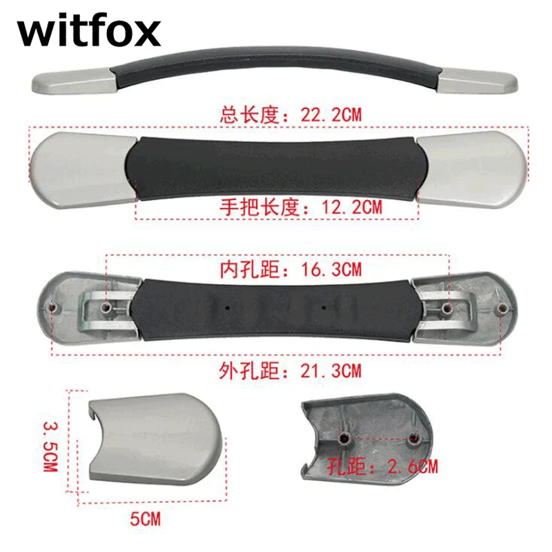 22,2 см аксессуары для багажа, ручка из цинкового сплава, металлическая ручка для багажа, Чехол для багажа, ручка из АБС-материала, фурнитура, а...
22,2 см аксессуары для багажа, ручка из цинкового сплава, металлическая ручка для багажа, Чехол для багажа, ручка из АБС-материала, фурнитура, а...