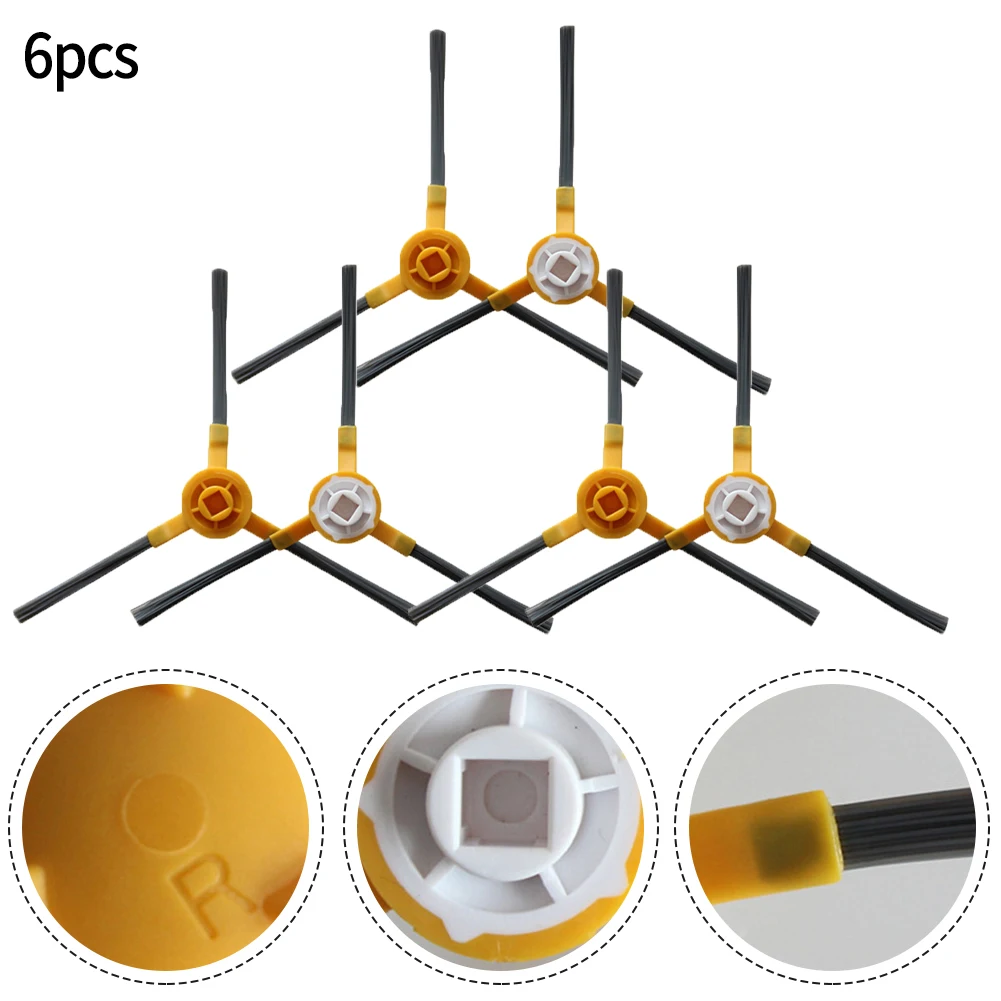 6 Pack Side Brush For Intelligent Robot Vacuum Cleaner For ABIR G20S Parts Accessories Brush Replacement Home Cleaning Tool
6 Pack Side Brush For Intelligent Robot Vacuum Cleaner For ABIR G20S Parts Accessories Brush Replacement Home Cleaning Tool