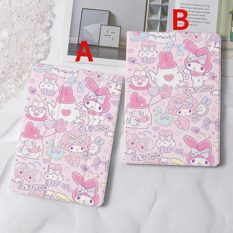 Hello Kitty Melody Case for ipad 2019/20/21 Pro 10.2" Pro 11" Shockproof Back Cover for iPad mini 1 2 3 Funda with Pencil Holder
Hello Kitty Melody Case for ipad 2019/20/21 Pro 10.2" Pro 11" Shockproof Back Cover for iPad mini 1 2 3 Funda with Pencil Holder