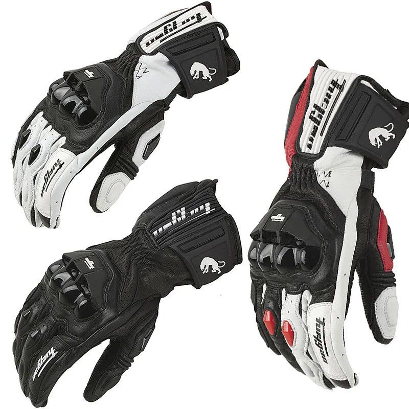 2022 High quality Genuine Leather Men's Motorcycle Gloves AFS6 AFS10 AFS18 Protection Gloves Guantes Rekawice Motocyklowe
2022 High quality Genuine Leather Men's Motorcycle Gloves AFS6 AFS10 AFS18 Protection Gloves Guantes Rekawice Motocyklowe