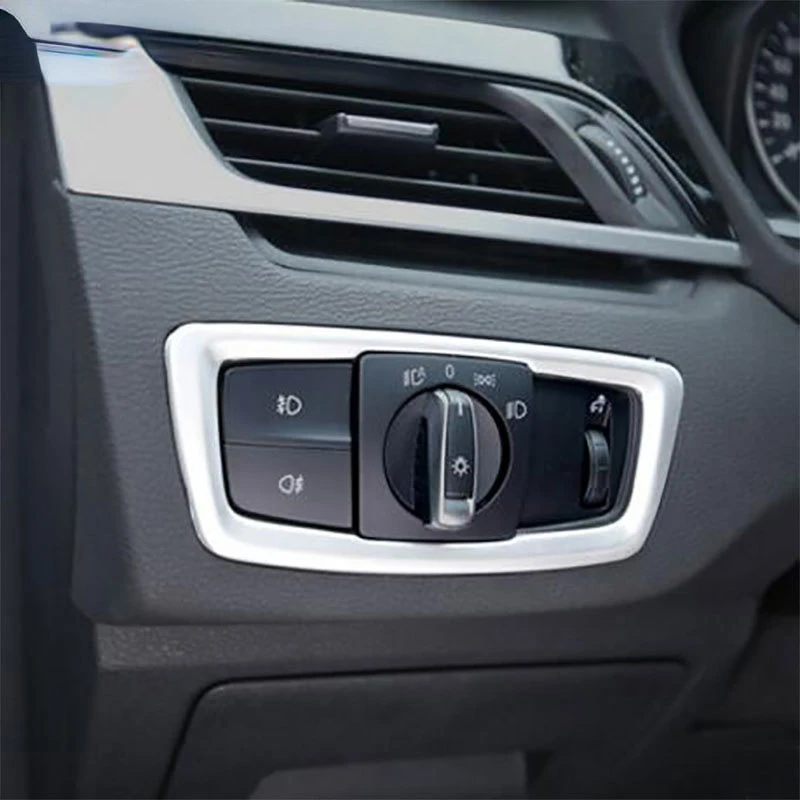 1Pc Interior Car Head Light Switch Knob Button Panel Cover Trim Frame for BMW X1 F48 LHD 2016 - 2020 Accessories
1Pc Interior Car Head Light Switch Knob Button Panel Cover Trim Frame for BMW X1 F48 LHD 2016 - 2020 Accessories
