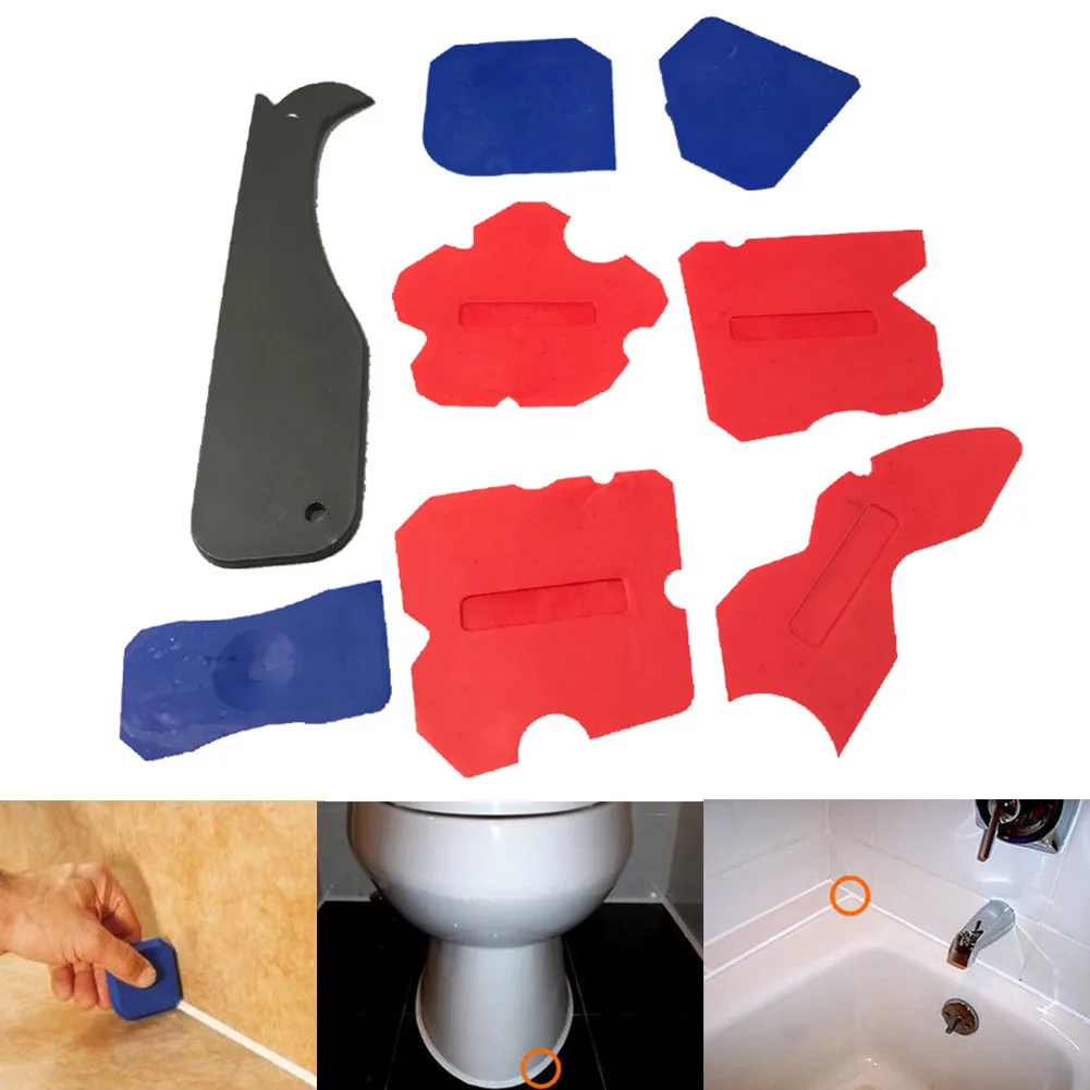 8 Pcs Profile Line Shovel Glue Tool Home Finishing Joint Corner Multifunction Caulking Silicone Sealant Caulk Remover Smoothing
8 Pcs Profile Line Shovel Glue Tool Home Finishing Joint Corner Multifunction Caulking Silicone Sealant Caulk Remover Smoothing