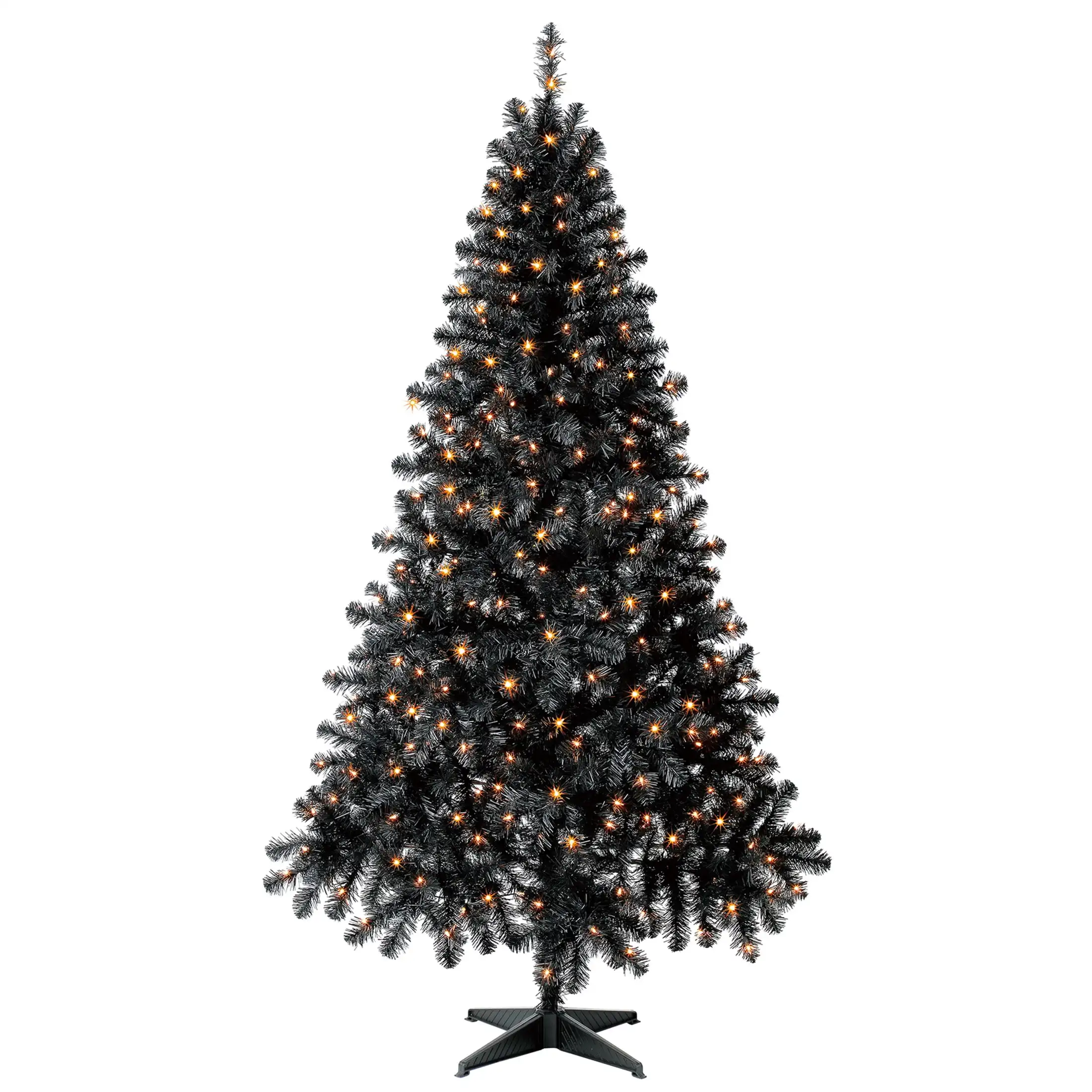 6.5 ft Pre-Lit Madison Pine Black Artificial Christmas Tree, Clear Incandescent Lights
6.5 ft Pre-Lit Madison Pine Black Artificial Christmas Tree, Clear Incandescent Lights