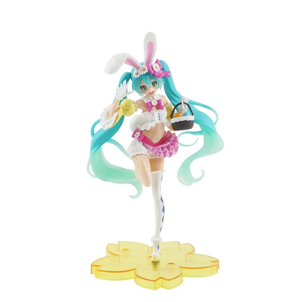 Фигурки героев аниме Hatsune Miku из вишневого цветка с кроличьими ушками, ПВХ экшн-фигурки, Коллекционная модель, детские игрушки, подарки, украш...
Фигурки героев аниме Hatsune Miku из вишневого цветка с кроличьими ушками, ПВХ экшн-фигурки, Коллекционная модель, детские игрушки, подарки, украш...