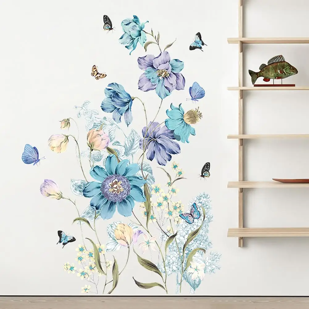 Romantic flowers Butterfly Wall Sticker Exquisite Home Wall Decoratio Bedroom Literary Wall Paper Wall Stickers Self-adhesive
Romantic flowers Butterfly Wall Sticker Exquisite Home Wall Decoratio Bedroom Literary Wall Paper Wall Stickers Self-adhesive