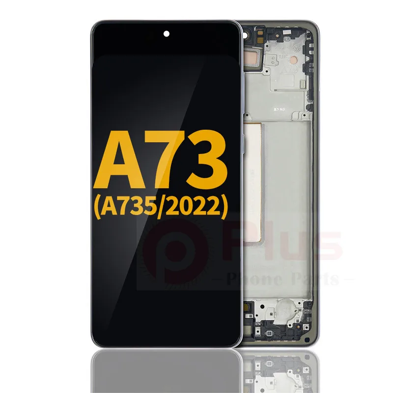 

AMOLED Display Assembly With Frame Replacement For Samsung Galaxy A73 (A735/2022) (Refurbished) (Gray)
