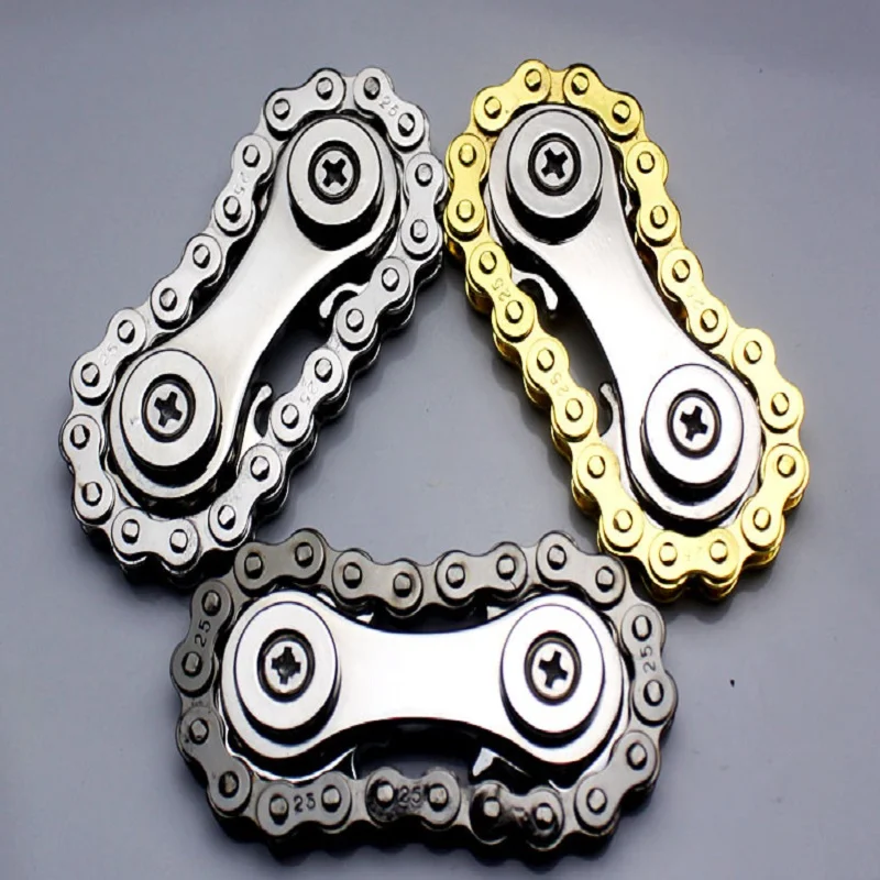 

Sprockets Flywheel Fingertip Gyro Chains Metal Toys Anti Stress Figets Spinner Popite Antistress Spiner Simpl Dimmer Bicycle DIY