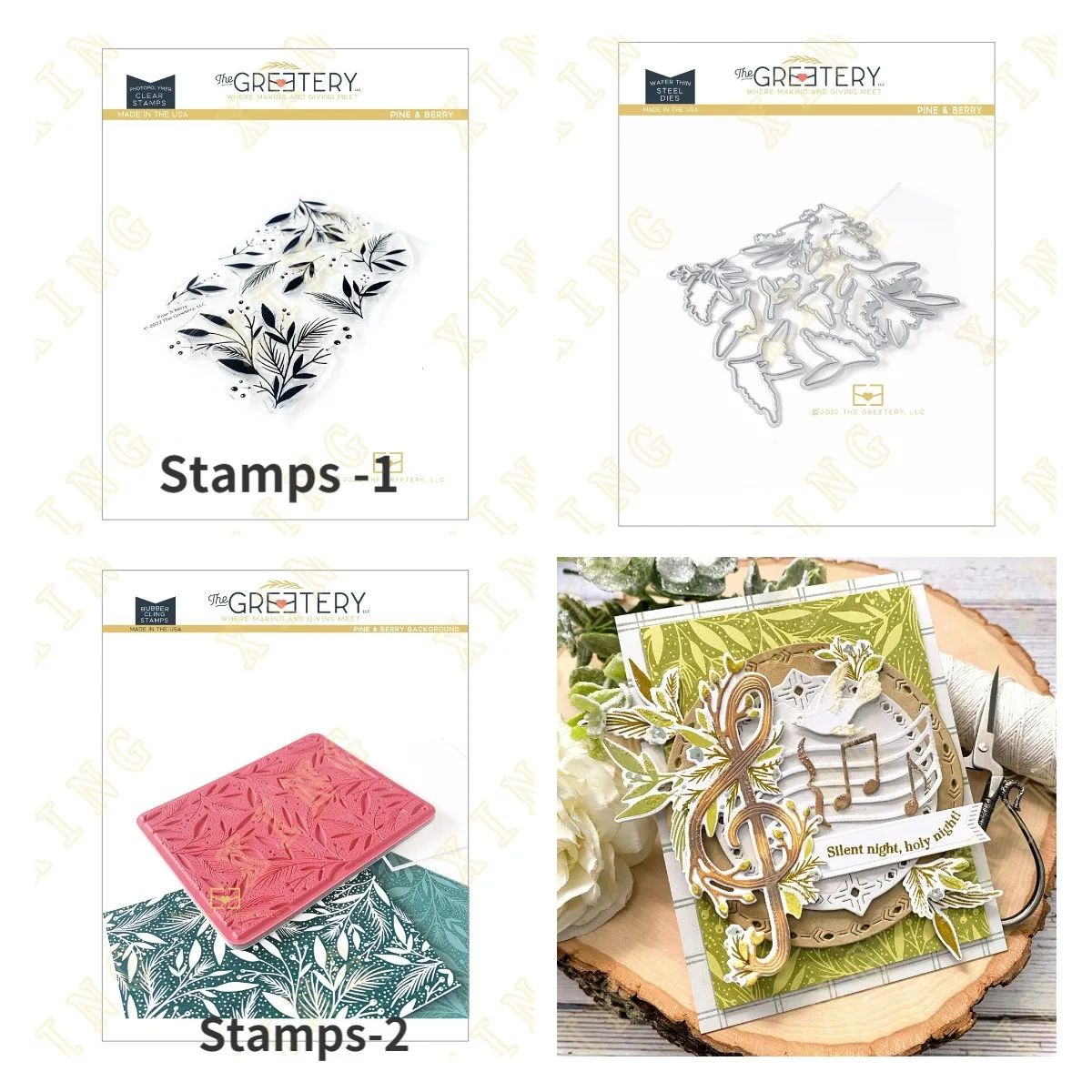 Pine & Berry Newest Metal Cutting Dies Stamps Scrapbook Diary Decoration Embossing Cut Dies Template Diy Greeting Card Handmade
Pine & Berry Newest Metal Cutting Dies Stamps Scrapbook Diary Decoration Embossing Cut Dies Template Diy Greeting Card Handmade