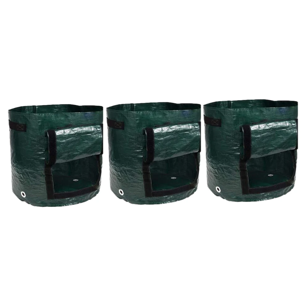 3PCS Potato Grow Bags, 7 Gallons Garden Vegetable Planter With Handles Access Flap For Vegetables,Tomato,Carrot
3PCS Potato Grow Bags, 7 Gallons Garden Vegetable Planter With Handles Access Flap For Vegetables,Tomato,Carrot