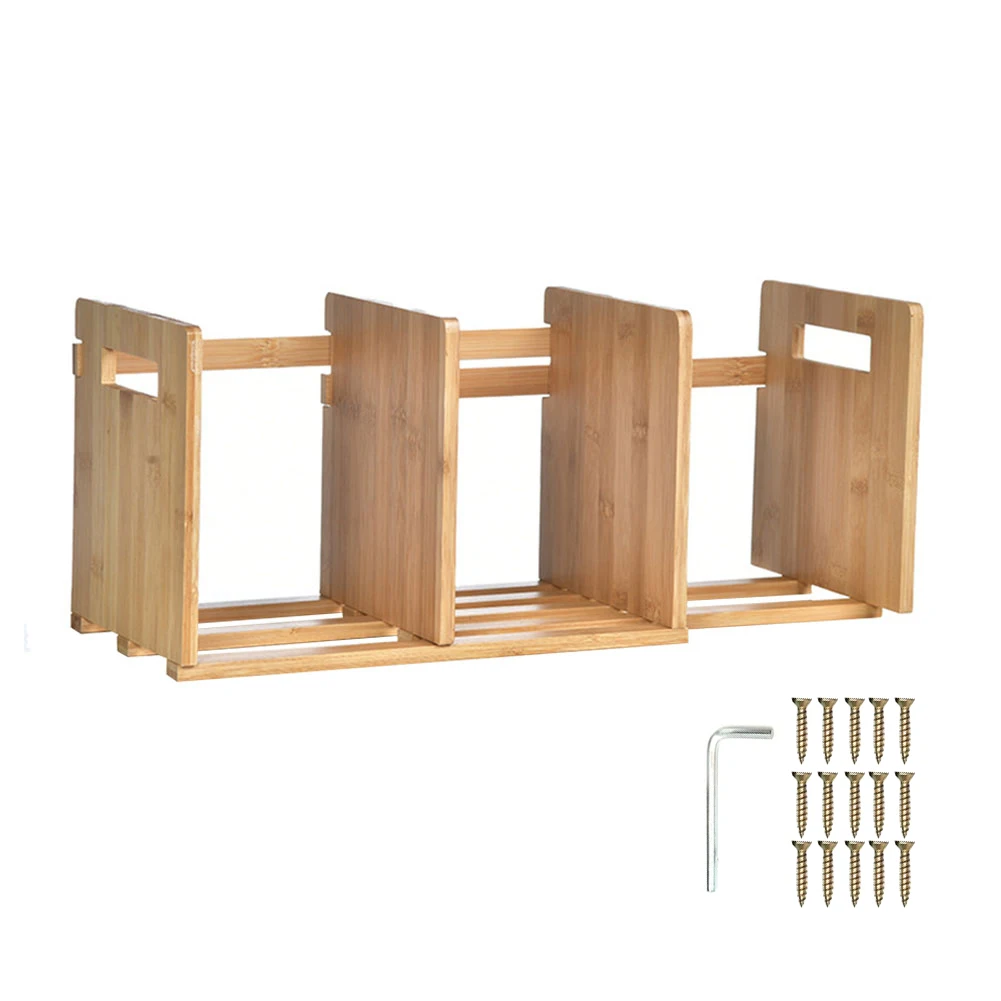 Storage Rack Waterproof With Handle Universal Office Home Practical Simple Free Standing Desktop Bamboo Bookshelf Stable
Storage Rack Waterproof With Handle Universal Office Home Practical Simple Free Standing Desktop Bamboo Bookshelf Stable