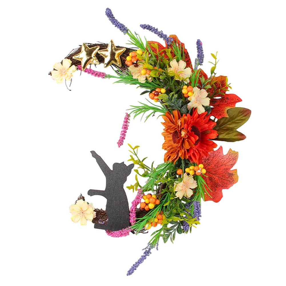 Moon Cat Garland Door Hanging Decoration Crafted with Attention to Detail Suitable for Various Uses and Situations
Moon Cat Garland Door Hanging Decoration Crafted with Attention to Detail Suitable for Various Uses and Situations