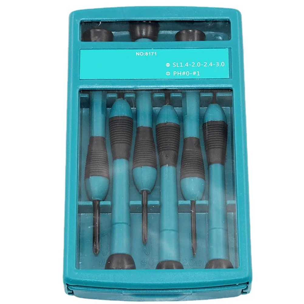 6Pcs Precision Screwdriver 137mm Magnetic Slotted Cross Head SL 1.4-3.0 PH0 PH1 For Phone Clock Watch Repairing Hand Tools
6Pcs Precision Screwdriver 137mm Magnetic Slotted Cross Head SL 1.4-3.0 PH0 PH1 For Phone Clock Watch Repairing Hand Tools