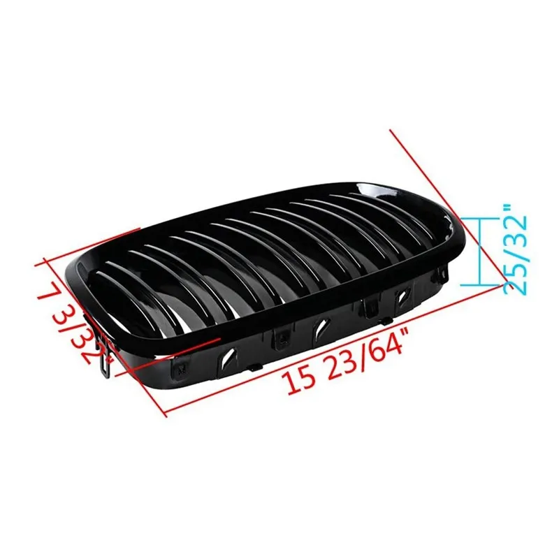2pcs Car Kidney Grille Racing Grill Mesh Grid Grille Trim Cover Front Fender Grill Decal For BMW X Serie X5 E70 X6 E71 2007-2013
2pcs Car Kidney Grille Racing Grill Mesh Grid Grille Trim Cover Front Fender Grill Decal For BMW X Serie X5 E70 X6 E71 2007-2013
