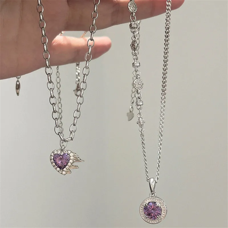 925 Sterling Silver Zircon Love Heart Wing Necklace Romantic Charm Necklace Pendant For Women Fashion Wedding Jewelry dz335
925 Sterling Silver Zircon Love Heart Wing Necklace Romantic Charm Necklace Pendant For Women Fashion Wedding Jewelry dz335