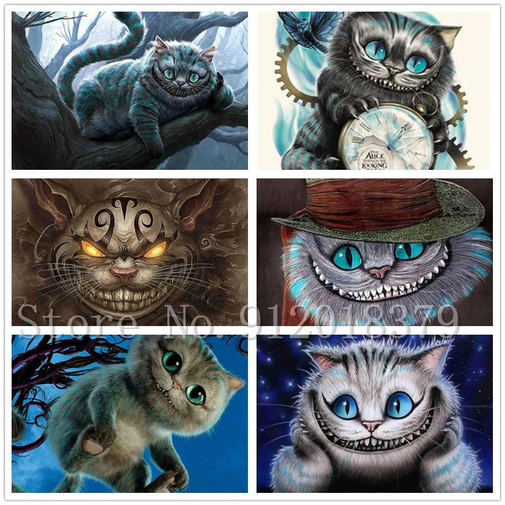 Cheshire Cat Diy Diamond Painting Disney Alice In Wonderland Full Drill Diamond Embroidery Cross Stitch Handmade Kit Home Decor
Cheshire Cat Diy Diamond Painting Disney Alice In Wonderland Full Drill Diamond Embroidery Cross Stitch Handmade Kit Home Decor