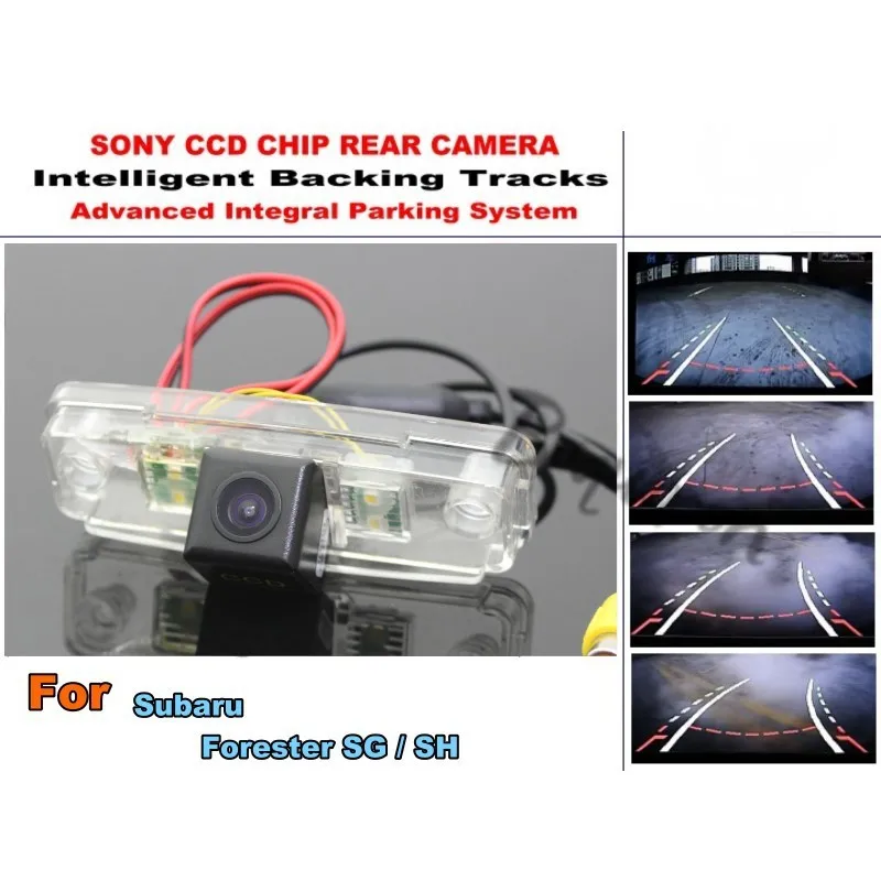 Car Intelligent Parking Tracks Camera / HD Back up Reverse Camera / Rear View Camera For Subaru Forester SG SH
Car Intelligent Parking Tracks Camera / HD Back up Reverse Camera / Rear View Camera For Subaru Forester SG SH
