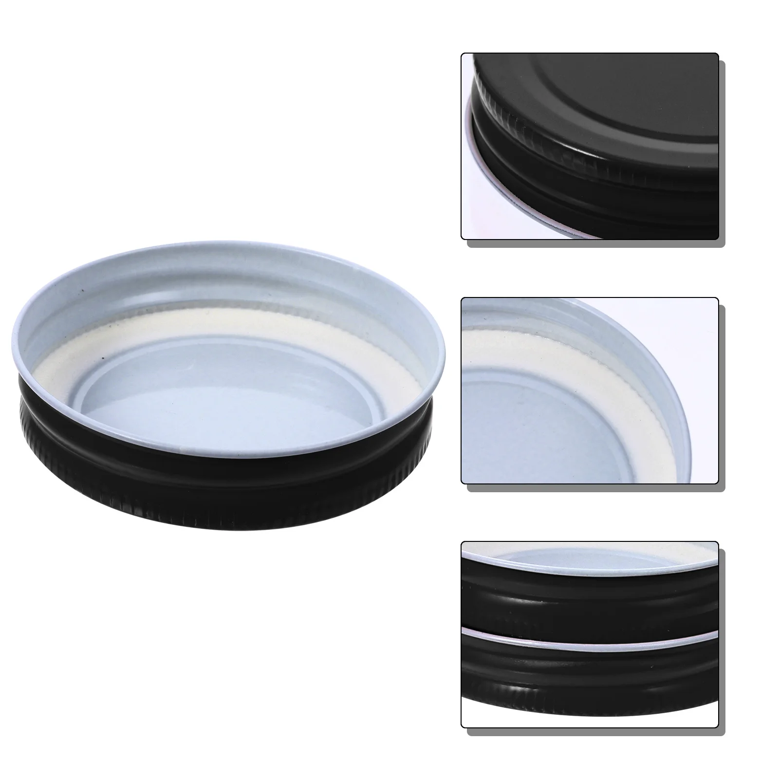 12pcs Wide Mouth Jar Lids Canning Tinplate Sealing Cap- Type Lids Leak Proof Canning Sealing Cover for Bottles Black 70mm 
12pcs Wide Mouth Jar Lids Canning Tinplate Sealing Cap- Type Lids Leak Proof Canning Sealing Cover for Bottles Black 70mm