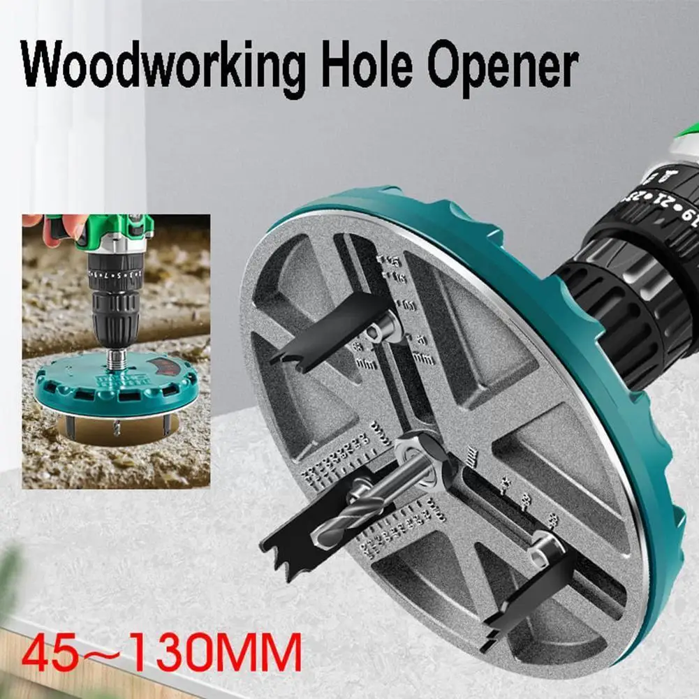 45-130mm Adjustable Hole Opener Saw Cutter Drill Bit Woodworking Plastic Punching Universal Tool For Gypsum Board Aluminum C9C7
45-130mm Adjustable Hole Opener Saw Cutter Drill Bit Woodworking Plastic Punching Universal Tool For Gypsum Board Aluminum C9C7