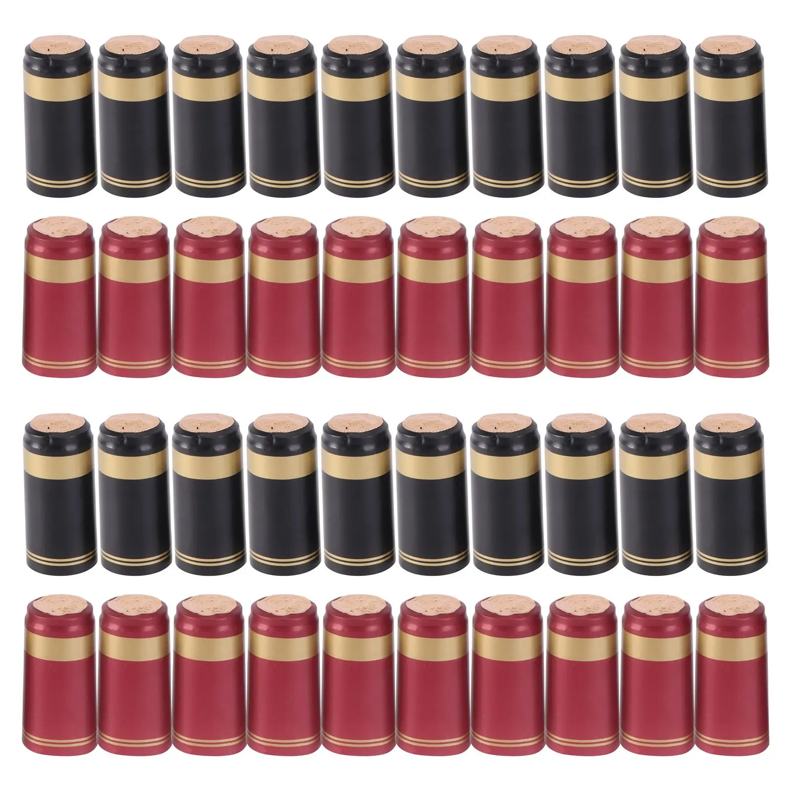 100pcs Heat Shrink Capsules Wine Bottle Capsules Wine Heat Shrinkable Wine Shrink Film Wrap for Straight Mouth Bottle
100pcs Heat Shrink Capsules Wine Bottle Capsules Wine Heat Shrinkable Wine Shrink Film Wrap for Straight Mouth Bottle