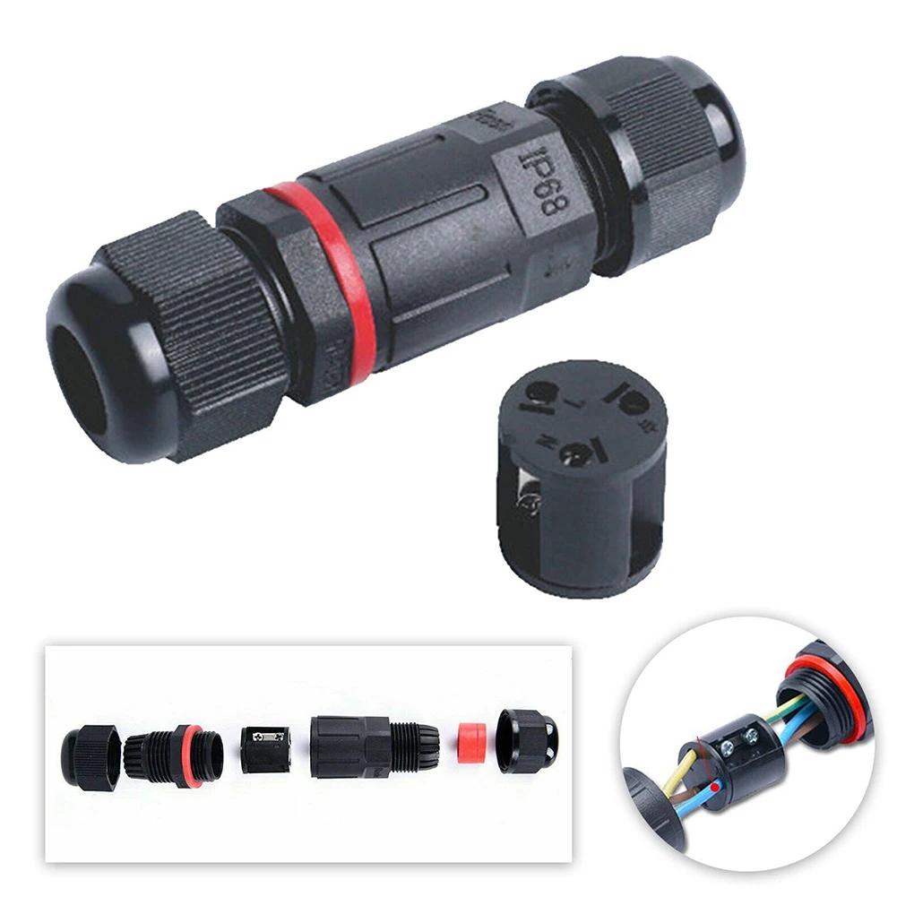 Fountain Connector 3 Pole Core Joint Cable Electrical IP68 Waterproof Metal + Plastic For Stage Lighting Tunnels
Fountain Connector 3 Pole Core Joint Cable Electrical IP68 Waterproof Metal + Plastic For Stage Lighting Tunnels