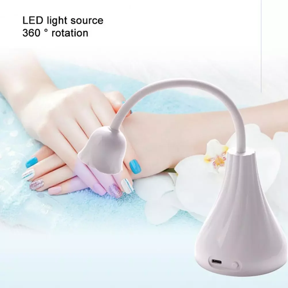 NEW Nail Lamp Quick Drying Rotating 6 Light Beads Lotus Mini Nail Lamp Dryer Machine for Female
NEW Nail Lamp Quick Drying Rotating 6 Light Beads Lotus Mini Nail Lamp Dryer Machine for Female