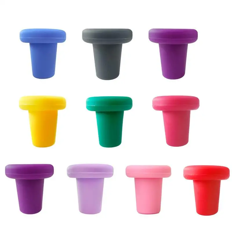 Silicone Wine Stopper Food Grade Multicolor Silicone Wine Bottle Leak Proof Stopper lid Bar Tools Bottle Stopper Accessories
Silicone Wine Stopper Food Grade Multicolor Silicone Wine Bottle Leak Proof Stopper lid Bar Tools Bottle Stopper Accessories