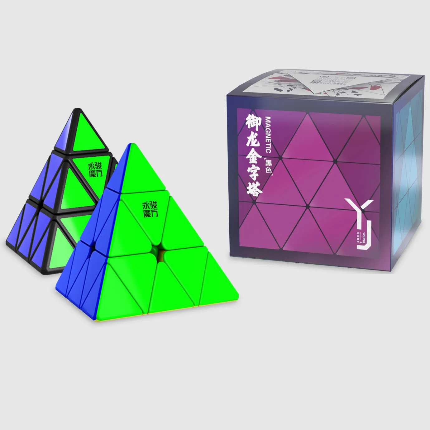 

YJ YuLong Pyraminx V2 M Magnetic Magic Speed Cube Stickerless Professional Fidget Toys Pyramind V2m Yongjun Cubo Magico Puzzle