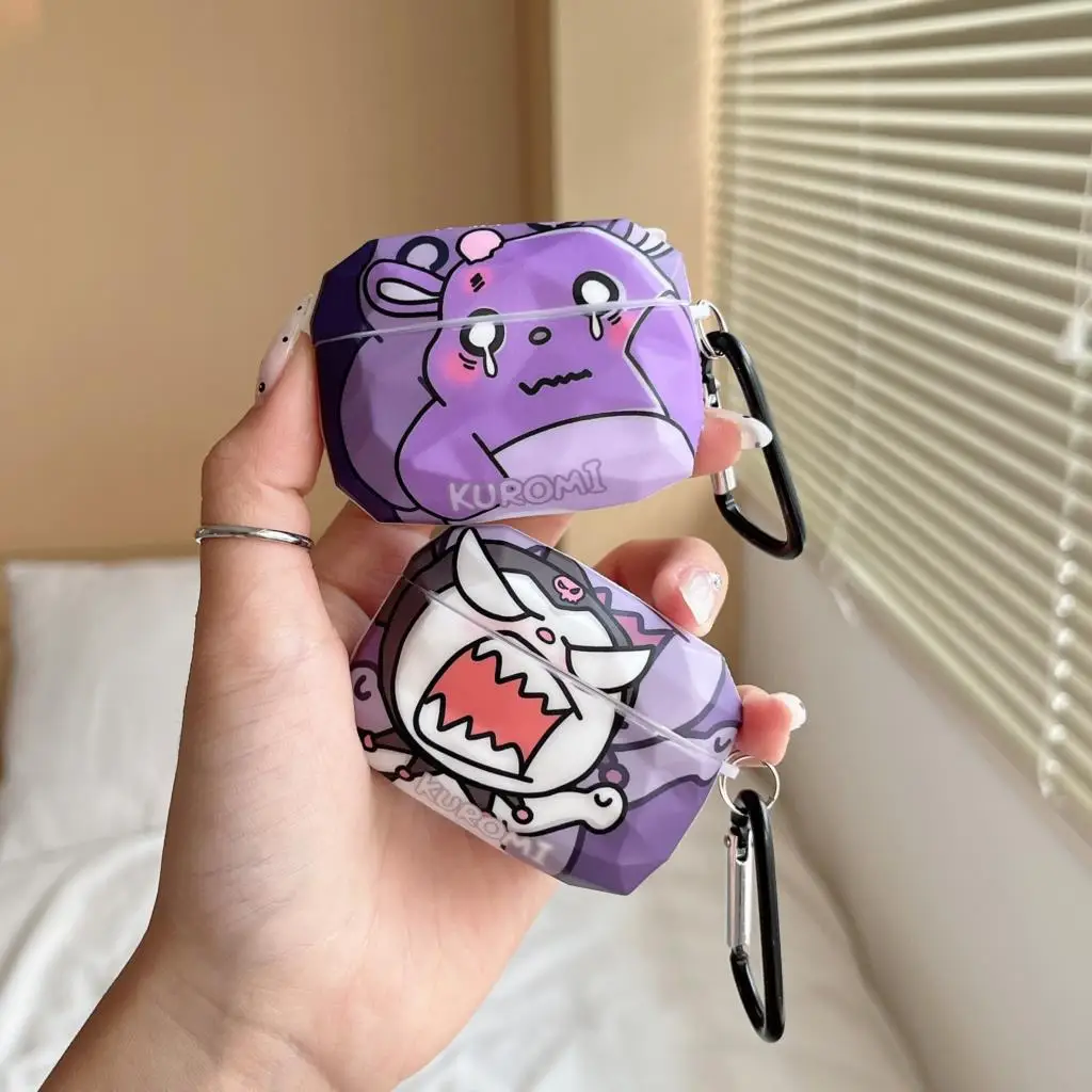 Sanrio Kuromi With Hook For AirPods 3 Case Apple AirPods 1 2 Case AirPods Pro 2 Case IPhone Earphone Accessories Air Pod Cover
Sanrio Kuromi With Hook For AirPods 3 Case Apple AirPods 1 2 Case AirPods Pro 2 Case IPhone Earphone Accessories Air Pod Cover