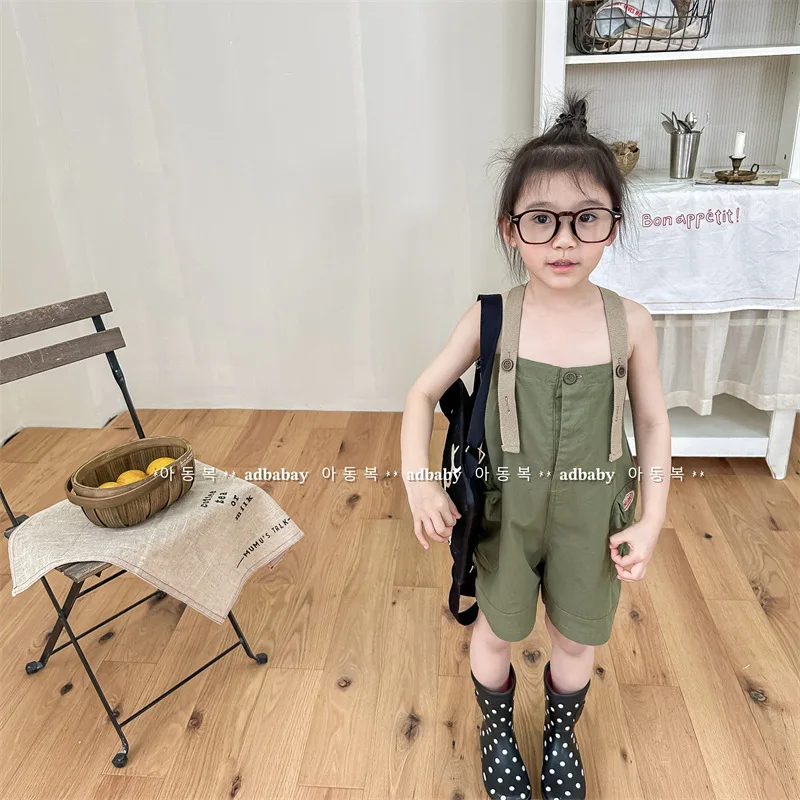 2023 Summer New Fashion Little Girls Overalls Cotton Children Strap Shorts Kids Loose Jumpsuit Fashion Boys Overalls Clothes
2023 Summer New Fashion Little Girls Overalls Cotton Children Strap Shorts Kids Loose Jumpsuit Fashion Boys Overalls Clothes