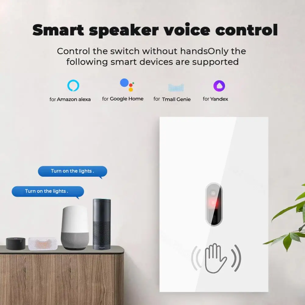 Настенный выключатель практичный компактный стабильный Wi-Fi мини умный дистанционный выключатель для офиса
Настенный выключатель практичный компактный стабильный Wi-Fi мини умный дистанционный выключатель для офиса