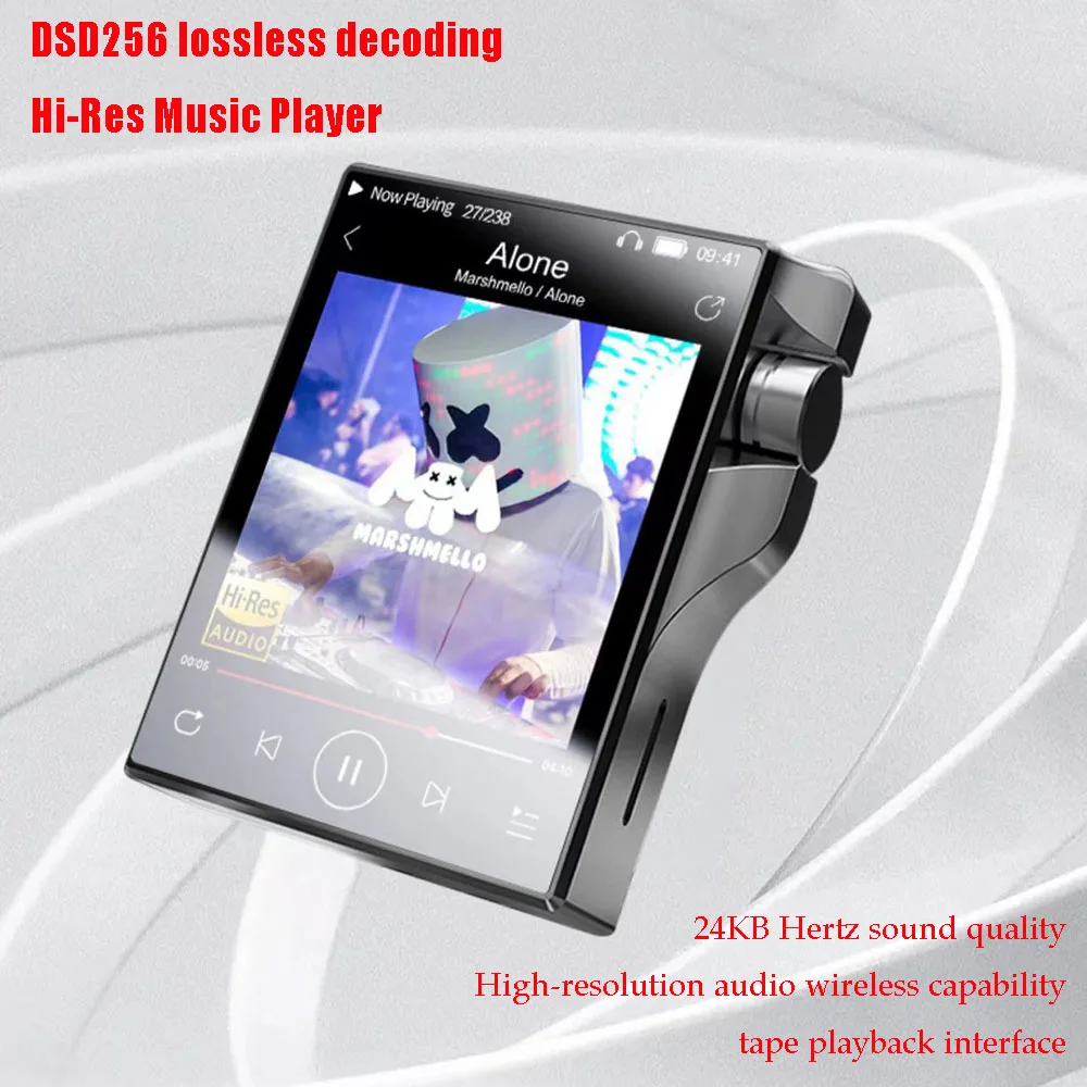 High-quality HIFI Audio Player MP3 Bluetooth 5.0 Supports APTX-HD LDAC HD Transmission Music Walkman DSD256 Lossless Decoding
High-quality HIFI Audio Player MP3 Bluetooth 5.0 Supports APTX-HD LDAC HD Transmission Music Walkman DSD256 Lossless Decoding