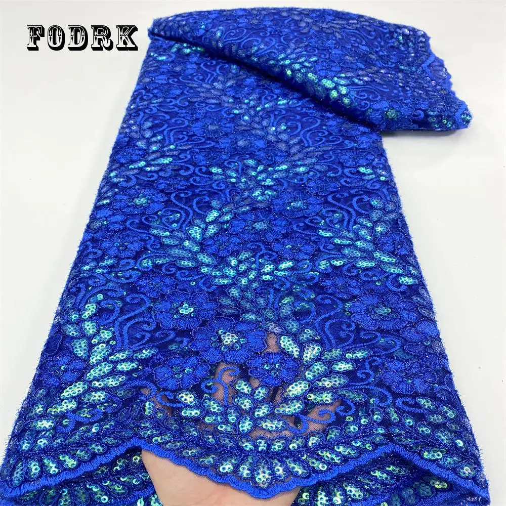 African Lace Fabric 2023 High Quality Elegant Nigerian Sequins Net Embroidered French mesh Lace Fabric 5 Yards
African Lace Fabric 2023 High Quality Elegant Nigerian Sequins Net Embroidered French mesh Lace Fabric 5 Yards