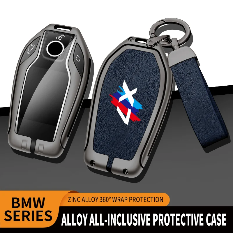 Car TPU Zinc Alloy Key Case Bag For BMW X7 G07 Customize Logo Car Key Chain Car Metal Key Shell Interior Decoration Accessories
Car TPU Zinc Alloy Key Case Bag For BMW X7 G07 Customize Logo Car Key Chain Car Metal Key Shell Interior Decoration Accessories