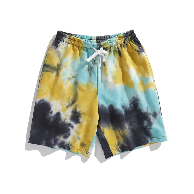 Summer Tie-dye Beach Pants Men and Women Trend American Street Skateboard Hip-hop Casual Pants Couple Loose Five-point Pants
Summer Tie-dye Beach Pants Men and Women Trend American Street Skateboard Hip-hop Casual Pants Couple Loose Five-point Pants