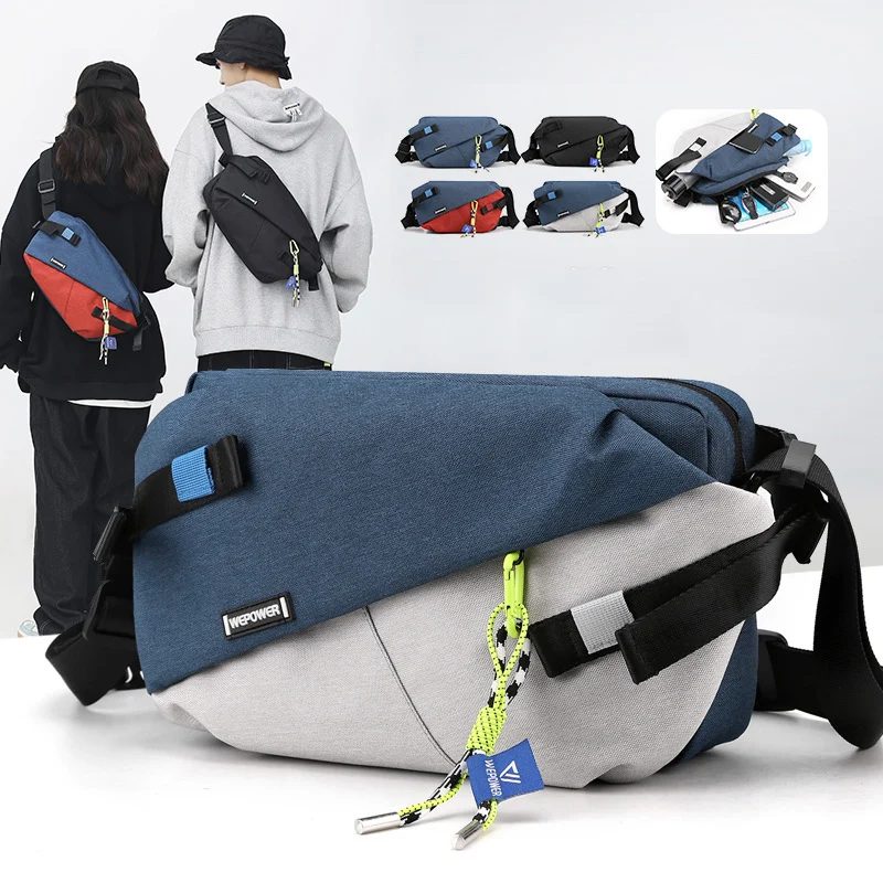 New Men Panelled Casual 2022 Packs Travel Unisex High Bags Wasit Nylon Outdoor Chest Quality Belt Waist Crossbody Pack Bag Brand
New Men Panelled Casual 2022 Packs Travel Unisex High Bags Wasit Nylon Outdoor Chest Quality Belt Waist Crossbody Pack Bag Brand