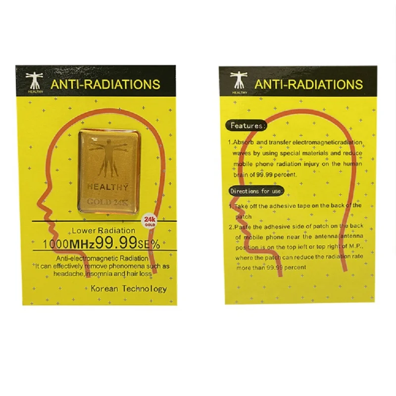 important high advantage Protective epoxy resin golden Anti-Radiation Protection Stier for Phone 1 unit SUITABLE FOR ANYONE
important high advantage Protective epoxy resin golden Anti-Radiation Protection Stier for Phone 1 unit SUITABLE FOR ANYONE