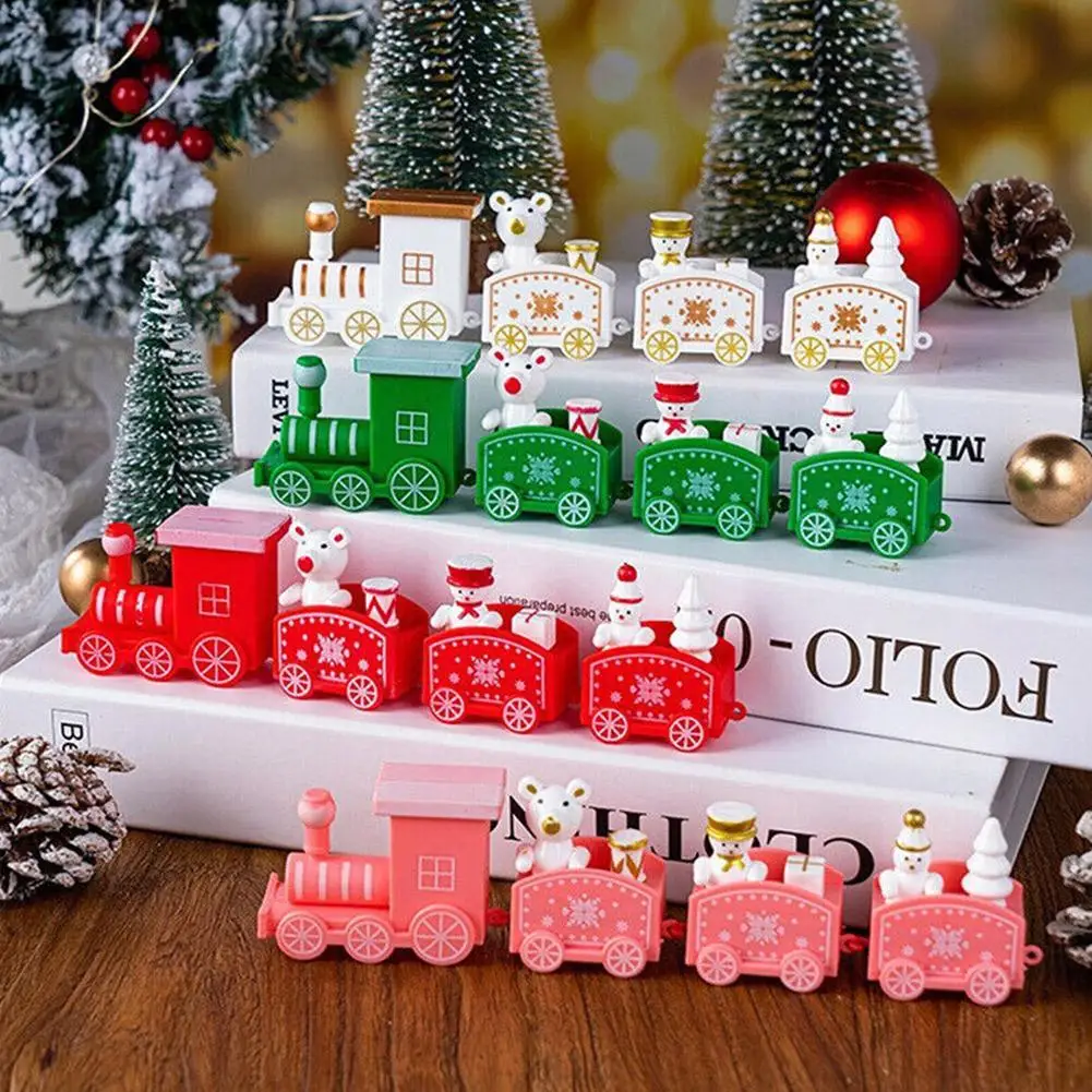 Рождественское украшение для поезда с снеговиком, маленький поезд, набор для украшения на Рождество, поезд с персонажами из мультфильмов, игрушка с фигурками, рождественский подарок
Рождественское украшение для поезда с снеговиком, маленький поезд, набор для украшения на Рождество, поезд с персонажами из мультфильмов, игрушка с фигурками, рождественский подарок