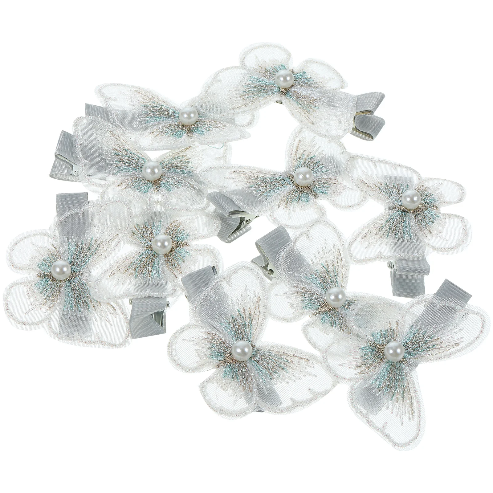 10 Pcs Hair Gems For Women Butterfly Clip Girls Barrettes Women Japanese 6x4x1.2cm Clips White Metal Miss
10 Pcs Hair Gems For Women Butterfly Clip Girls Barrettes Women Japanese 6x4x1.2cm Clips White Metal Miss