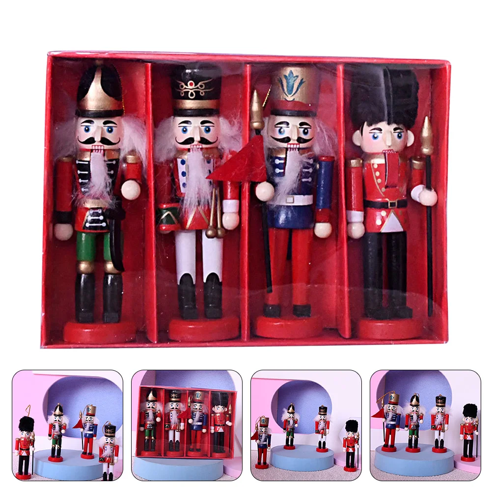 Nutcracker Christmas Nutcrackersornaments Hanging Figures Wooden Wood Tree Puppet Soldier Desktop Figurine Decorations Holiday
Nutcracker Christmas Nutcrackersornaments Hanging Figures Wooden Wood Tree Puppet Soldier Desktop Figurine Decorations Holiday