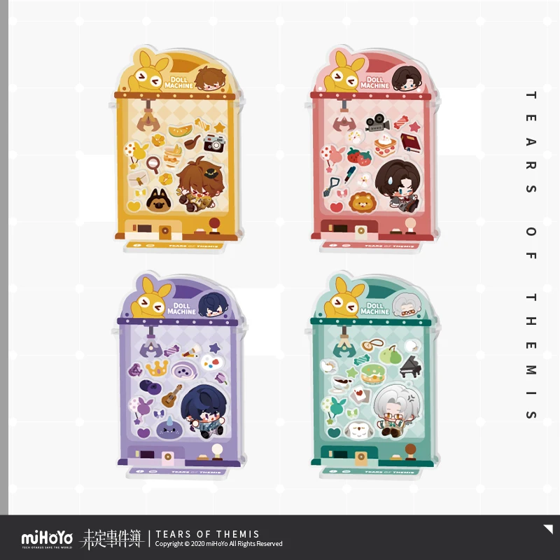 Anime Game Tears of Themis Zuo Ran Kawaii Lucky Series Cosplay Acrylic Stand Figure Model Plate Set Desk Decor Cartoon Fans Gift
Anime Game Tears of Themis Zuo Ran Kawaii Lucky Series Cosplay Acrylic Stand Figure Model Plate Set Desk Decor Cartoon Fans Gift